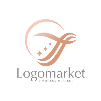 Jと輝くとエレガントのロゴ