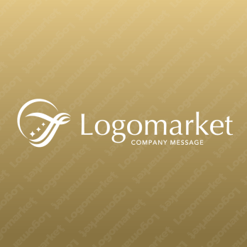 Jと輝くとエレガントのロゴ