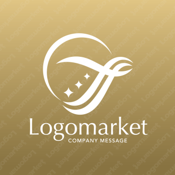 Jと輝くとエレガントのロゴ