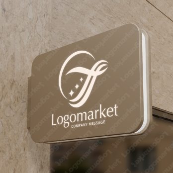 Jと輝くとエレガントのロゴ