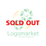 笑顔と温かいと親しみやすいのロゴ