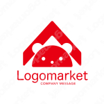 Aと熊とユニークのロゴ