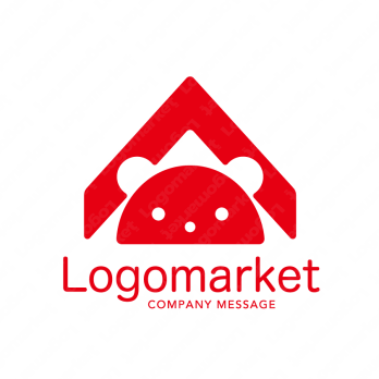 Aと熊とユニークのロゴ