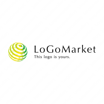 球と惑星と循環のロゴ