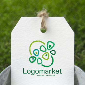 Aとaと虹のロゴ