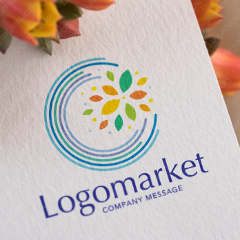 Aとaと虹のロゴ