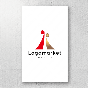 Aとaと虹のロゴ