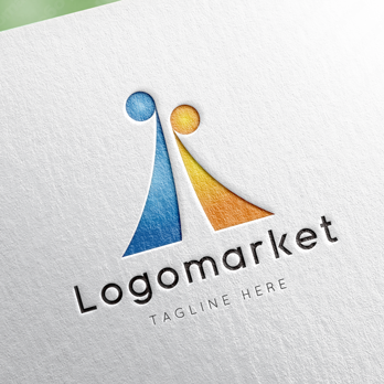 人と仲間と夫婦のロゴ