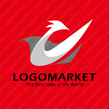 炎と鳥と再生のロゴ