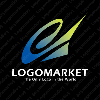 スパイラルとベクトルと進化のロゴ