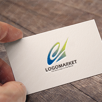 スパイラルとベクトルと進化のロゴ