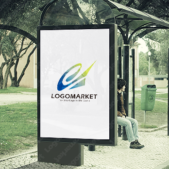 スパイラルとベクトルと進化のロゴ