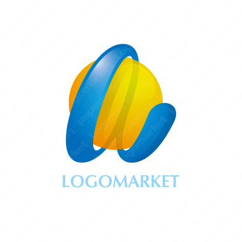 球とaとαのロゴ