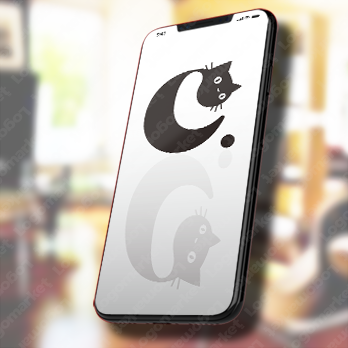 Aとaと虹のロゴ