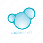 つながりと泡とシャボンのロゴ