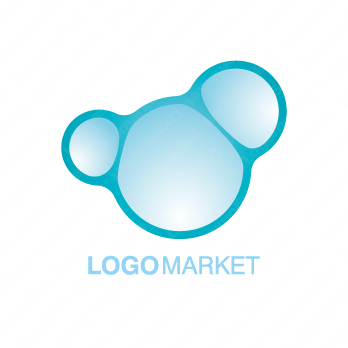 つながりと泡とシャボンのロゴ