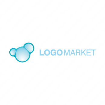 つながりと泡とシャボンのロゴ