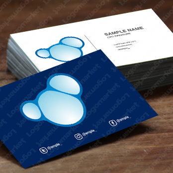 つながりと泡とシャボンのロゴ