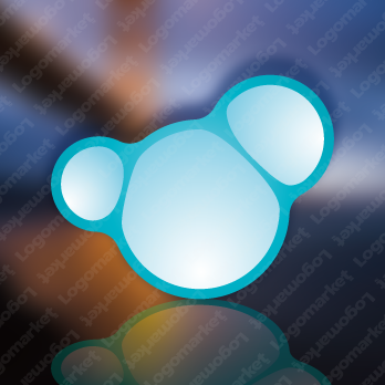 つながりと泡とシャボンのロゴ