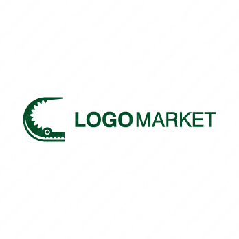 ワニとクロコとCのロゴ