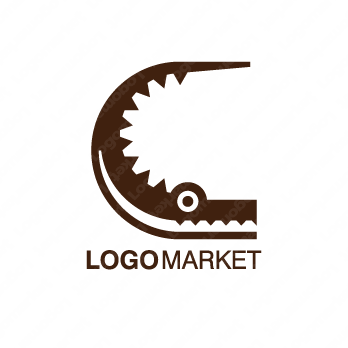 ワニとクロコとCのロゴ