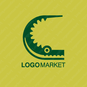 ワニとクロコとCのロゴ