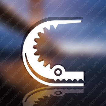 ワニとクロコとCのロゴ