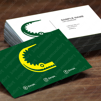 ワニとクロコとCのロゴ