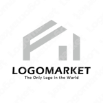 家と成長とシンプルのロゴ