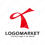 リボンと転換と成長のロゴ