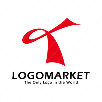 リボンと転換と成長のロゴ