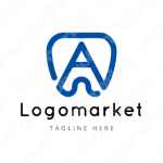 Rとrと歯のロゴ