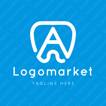 Rとrと歯のロゴ