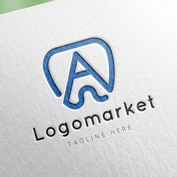 Rとrと歯のロゴ