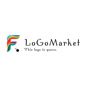 Fと波と水流のロゴ