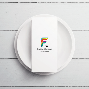 Fと波と水流のロゴ