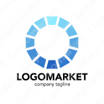 丸とコミュニケーションと繋がりのロゴ