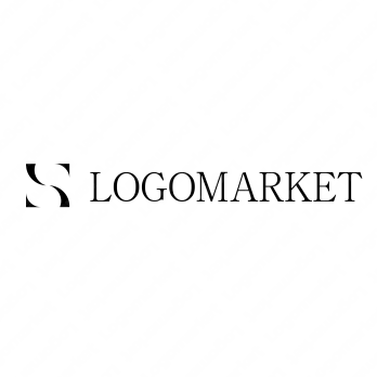 Ｓと曲線と円のロゴ