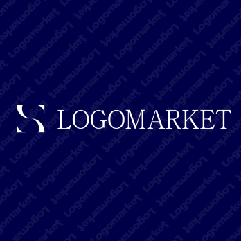 Ｓと曲線と円のロゴ