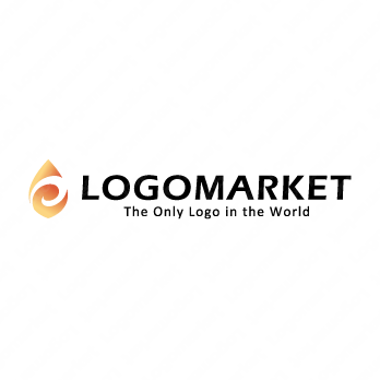 着火と旋風と熱量のロゴ