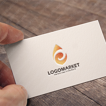 着火と旋風と熱量のロゴ