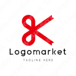 Kとkとリボンのロゴ