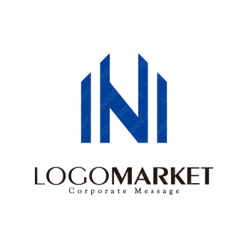 成長と挑戦と家のロゴ