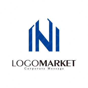 成長と挑戦と家のロゴ