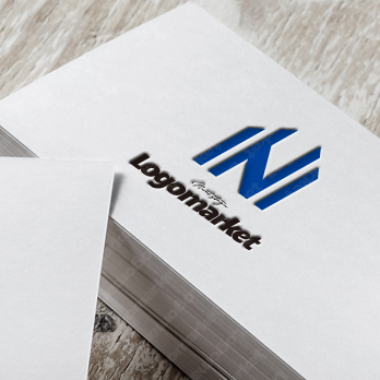 成長と挑戦と家のロゴ