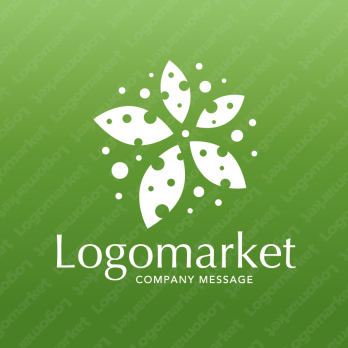 自然と癒しとアロマのロゴ