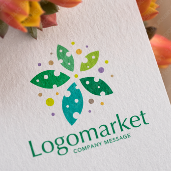 Aとaと虹のロゴ