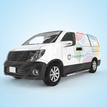 カラフルと個性と人のロゴ