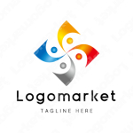 人と輪とSのロゴ