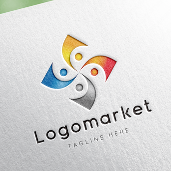 人と輪とSのロゴ